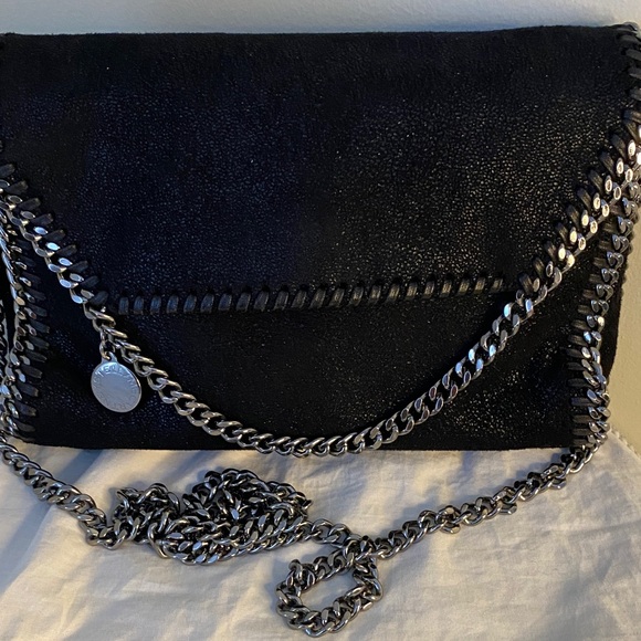 Stella McCartney Mini Falabella Black Crossbody Bag - Picture 14 of 14